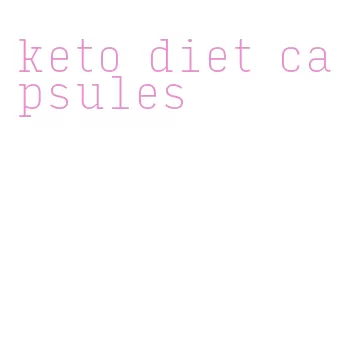 keto diet capsules