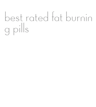 best rated fat burning pills