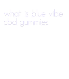 what is blue vibe cbd gummies