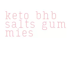 keto bhb salts gummies