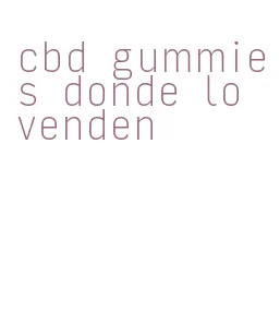 cbd gummies donde lo venden