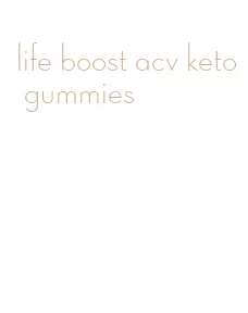 life boost acv keto gummies