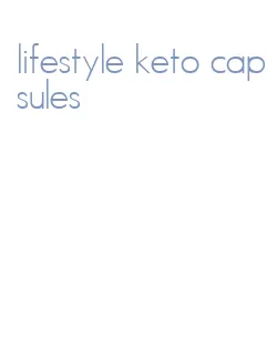 lifestyle keto capsules