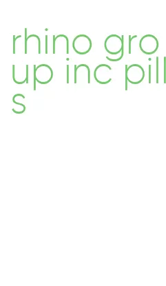 rhino group inc pills