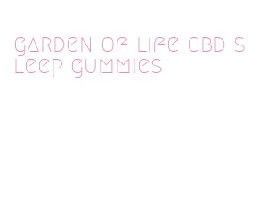 garden of life cbd sleep gummies