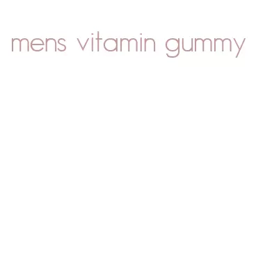 mens vitamin gummy