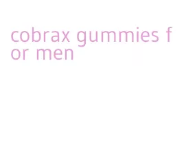 cobrax gummies for men