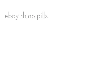 ebay rhino pills