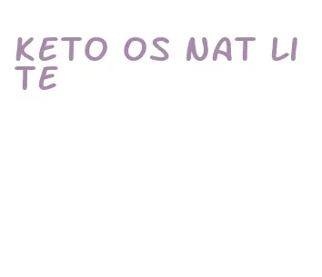 keto os nat lite