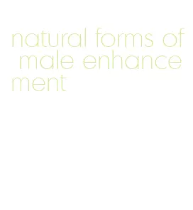 natural forms of male enhancement