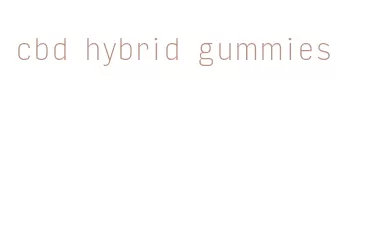 cbd hybrid gummies