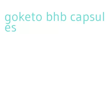 goketo bhb capsules