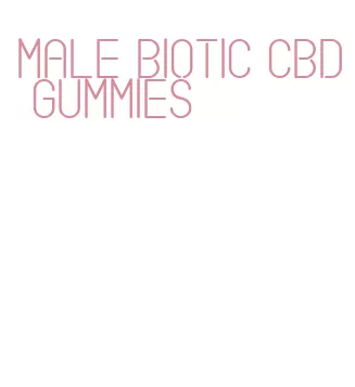 male biotic cbd gummies