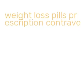 weight loss pills prescription contrave