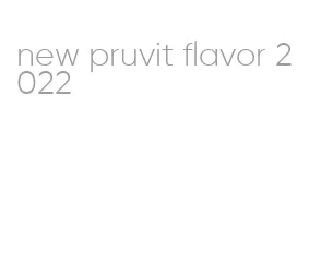 new pruvit flavor 2022