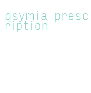 qsymia prescription