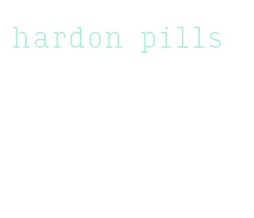 hardon pills