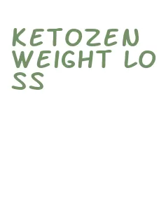 ketozen weight loss