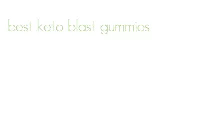 best keto blast gummies