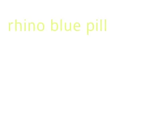 rhino blue pill