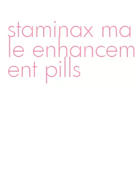 staminax male enhancement pills