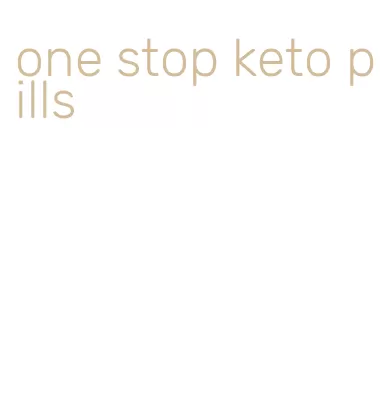 one stop keto pills