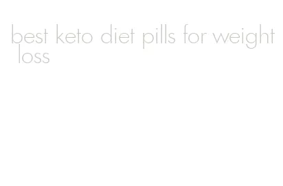 best keto diet pills for weight loss