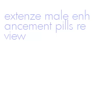 extenze male enhancement pills review