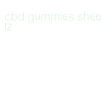 cbd gummies sheetz