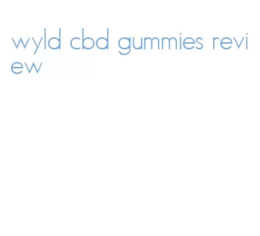 wyld cbd gummies review