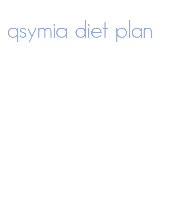 qsymia diet plan