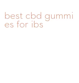 best cbd gummies for ibs