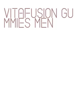 vitafusion gummies men