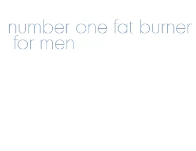 number one fat burner for men