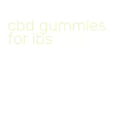 cbd gummies for ibs