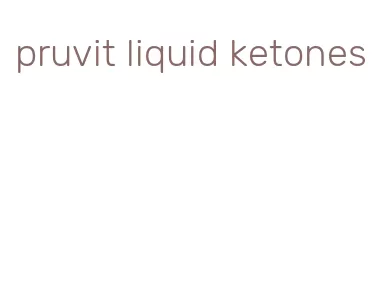 pruvit liquid ketones