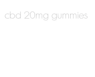 cbd 20mg gummies