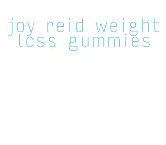 joy reid weight loss gummies