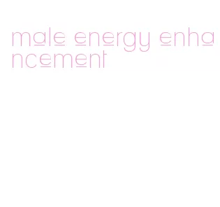 male energy enhancement