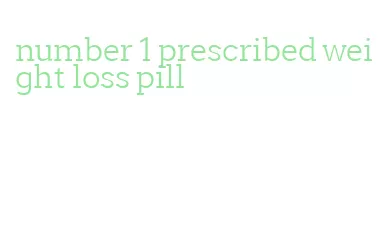 number 1 prescribed weight loss pill