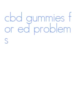 cbd gummies for ed problems