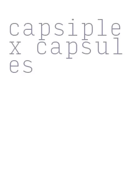 capsiplex capsules