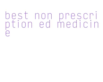 best non prescription ed medicine