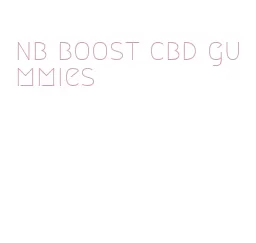 nb boost cbd gummies