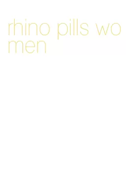 rhino pills women