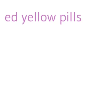 ed yellow pills