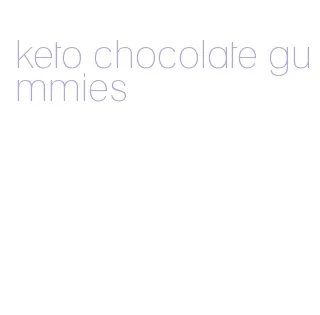 keto chocolate gummies