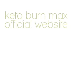 keto burn max official website