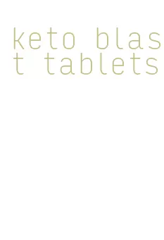 keto blast tablets