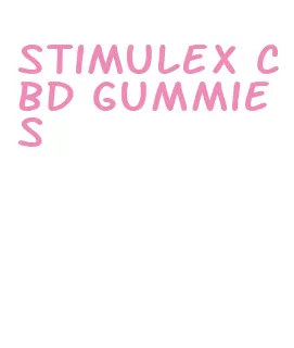 stimulex cbd gummies